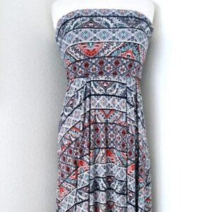 Mudd - Women's Strapless Fold Over Dress - Size: Medium